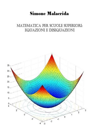 cover image of Matematica--equazioni e disequazioni